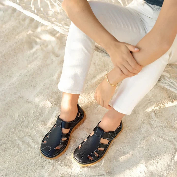 Comfort Wide Toe Box Leather Comfort Shoes