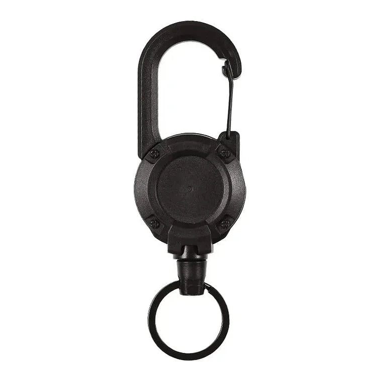 Heavy Duty Retractable Keychain - Key Holder with a Retractable Kevlar Cord
