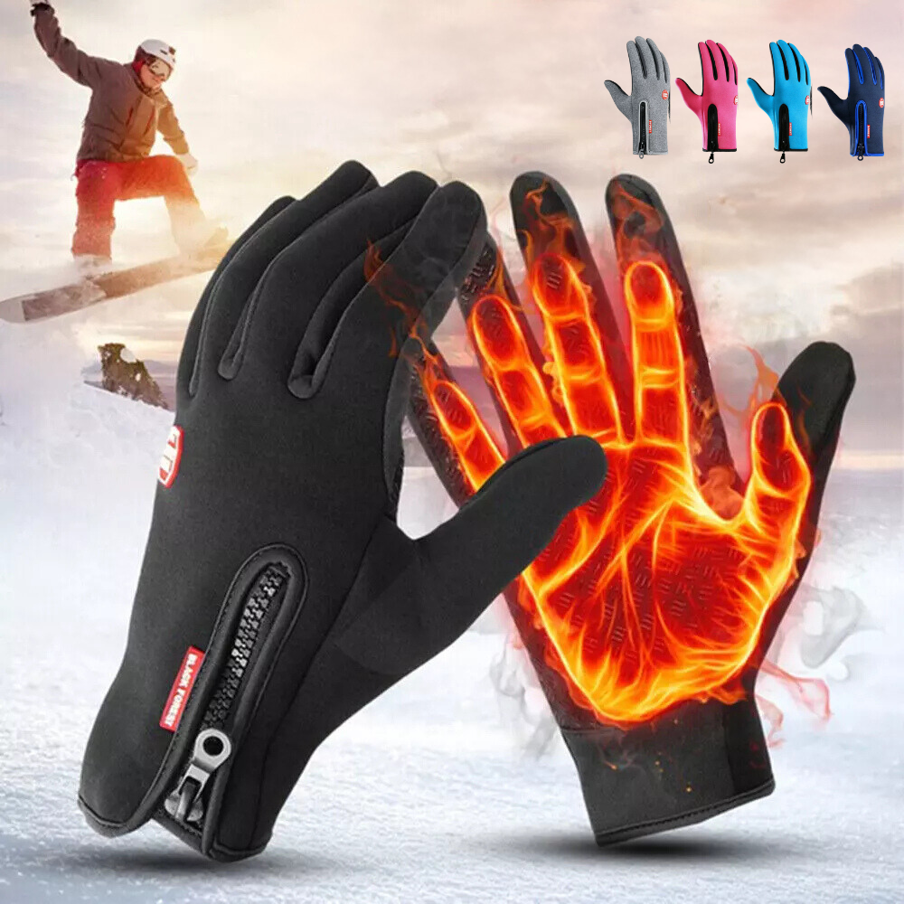 Thermal Heated Gloves Touchscreen Winter Gloves for Outdoor Use
