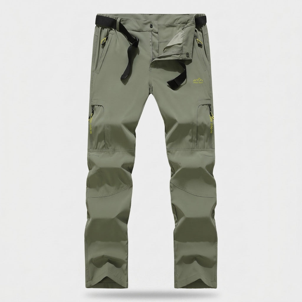Men's Hiking Trousers - Lightweight Quick-Dry Stretch Walking Trousers