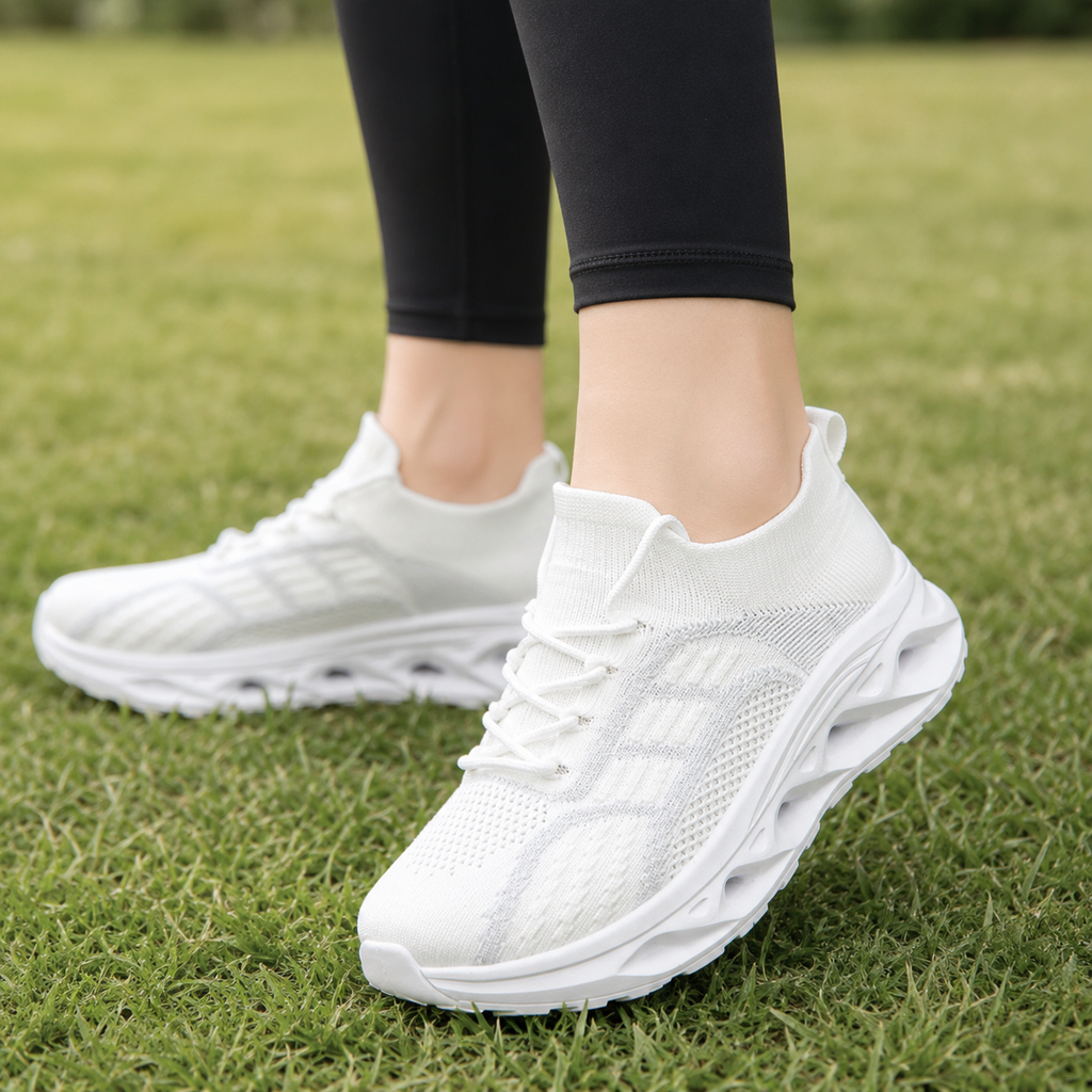 Premium Comfort Walking Shoes – Wide Toe Box Support & Everyday Comfort