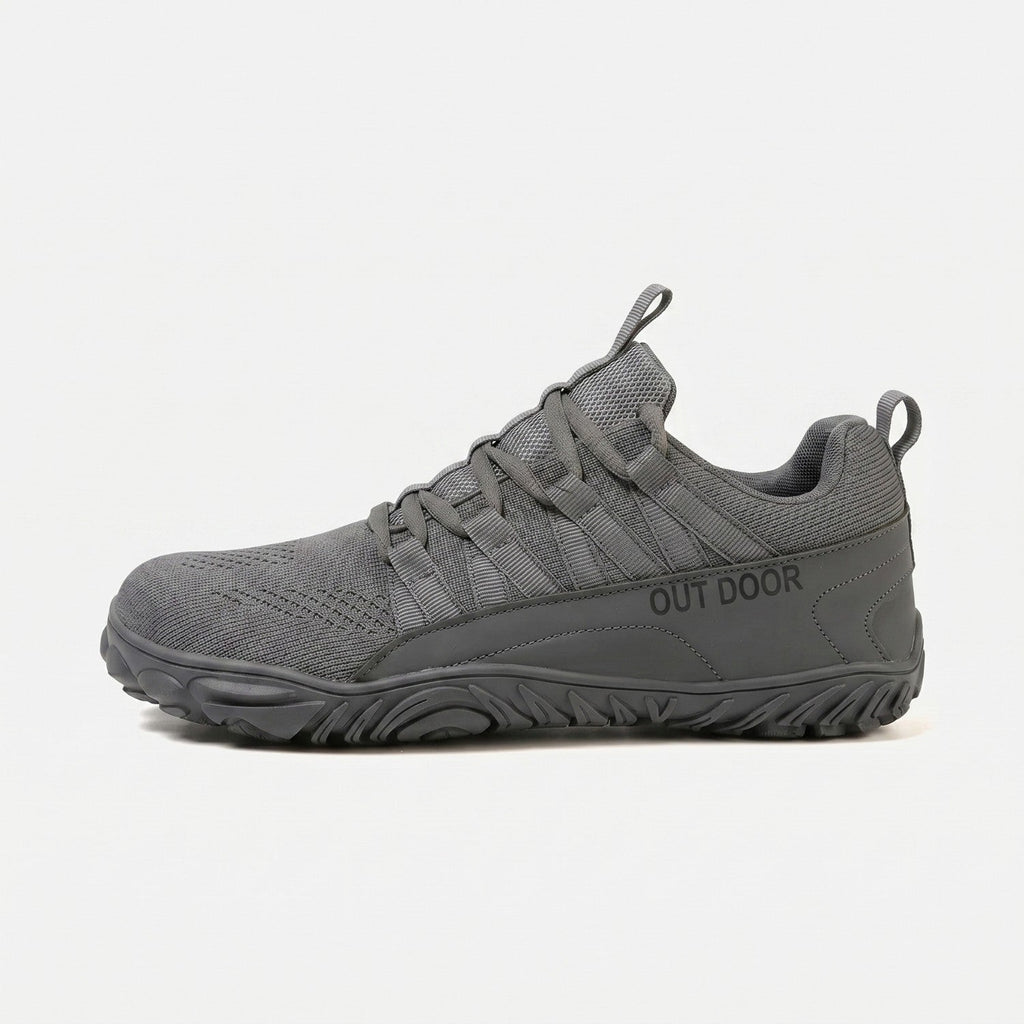 Wide-Fit Barefoot Walking Shoes – Breathable Design with Grip Outsole