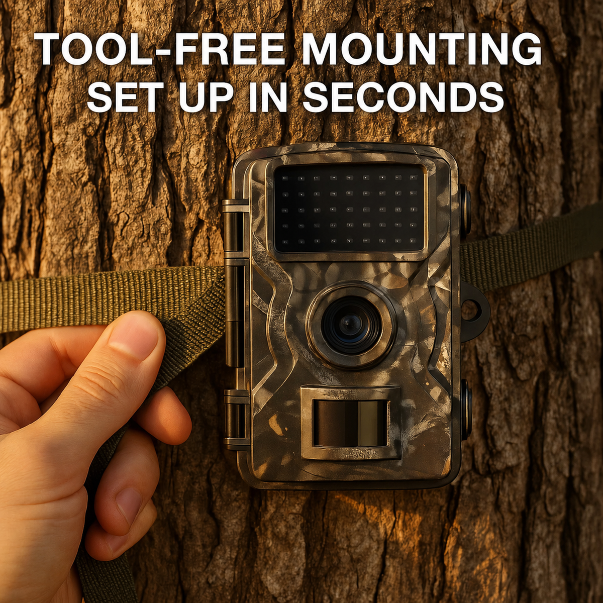 Outdoor Wildlife Trail Camera with Night Vision