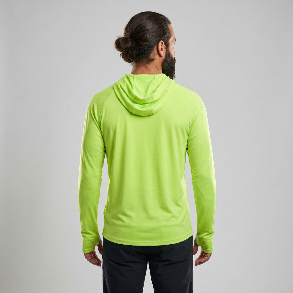 Men's UPF 50+ Sun Hoodie – Lightweight Quick-Dry Hiking & Fishing UV Top with Thumb Loops