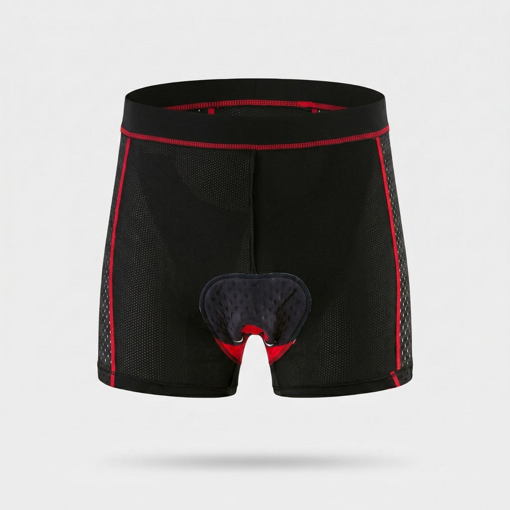 Men's Padded Cycling Undershorts - 5D Gel Pad Support - Breathable Cycling Underwear
