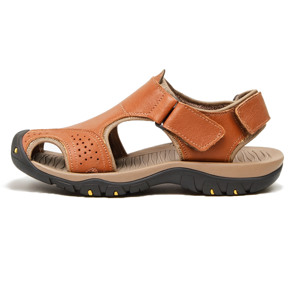 Men’s Extra Wide Toe Comfort Sandals with Adjustable Straps