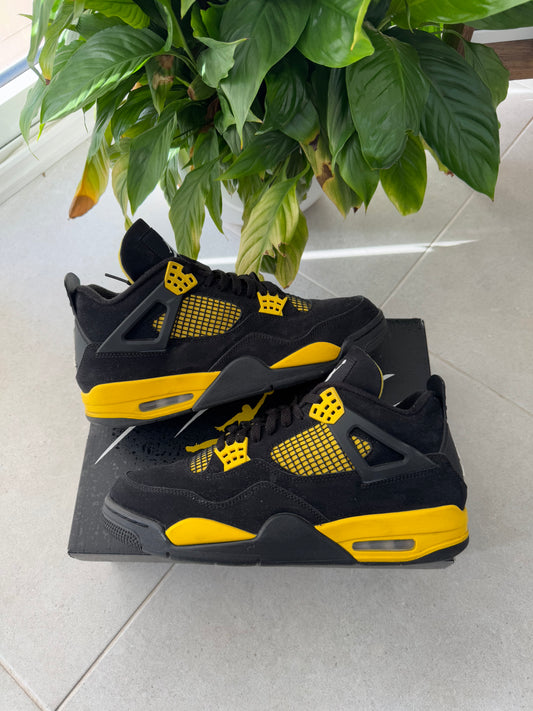 Jordan 4 Retro Yellow Thunder Used