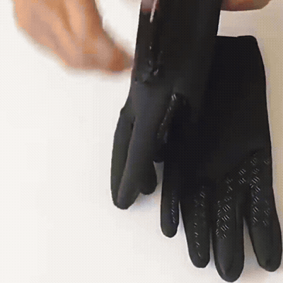 Heated Feeling Gloves Windproof Outdoor Thermal Wear
