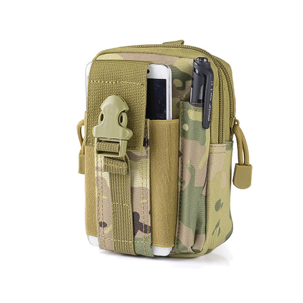 Tactical MOLLE EDC Belt Pouch – Military-Grade Compact Utility Bag