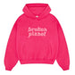 Broken Planet Fuchsia Pink Hoodie