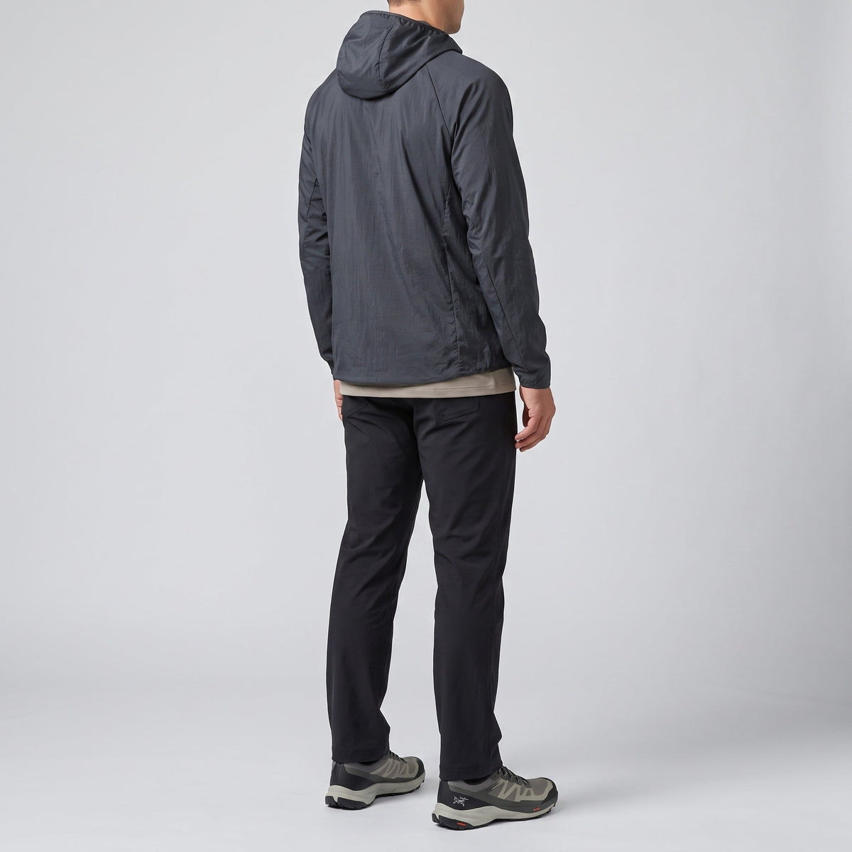 Men's Windbreaker - Lightweight Packable Hooded Jacket, UPF 50+
