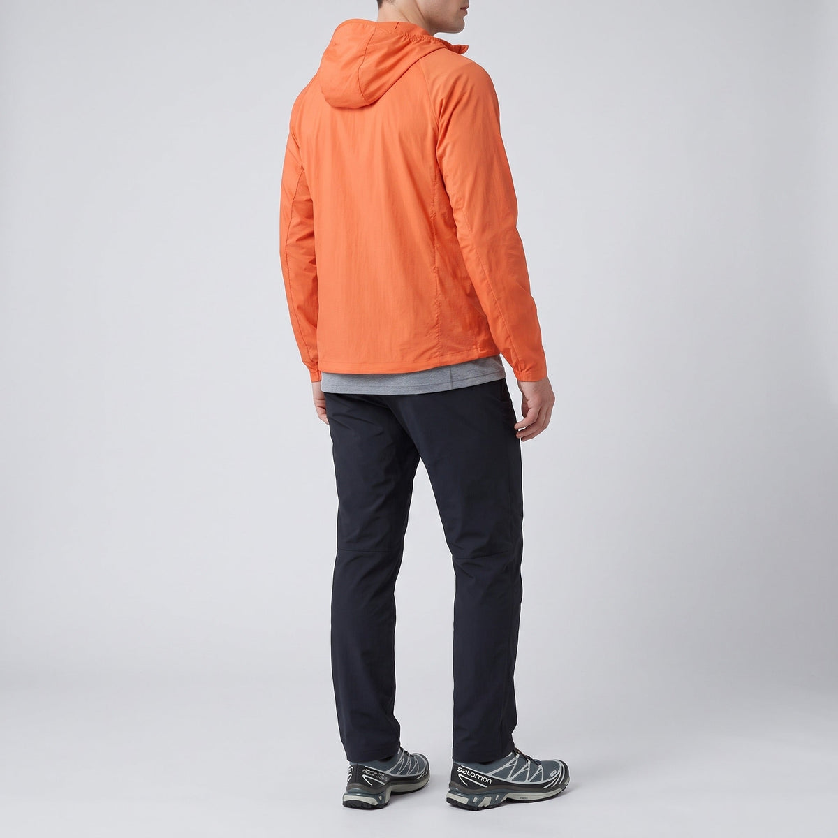 Men's Windbreaker - Lightweight Packable Hooded Jacket, UPF 50+