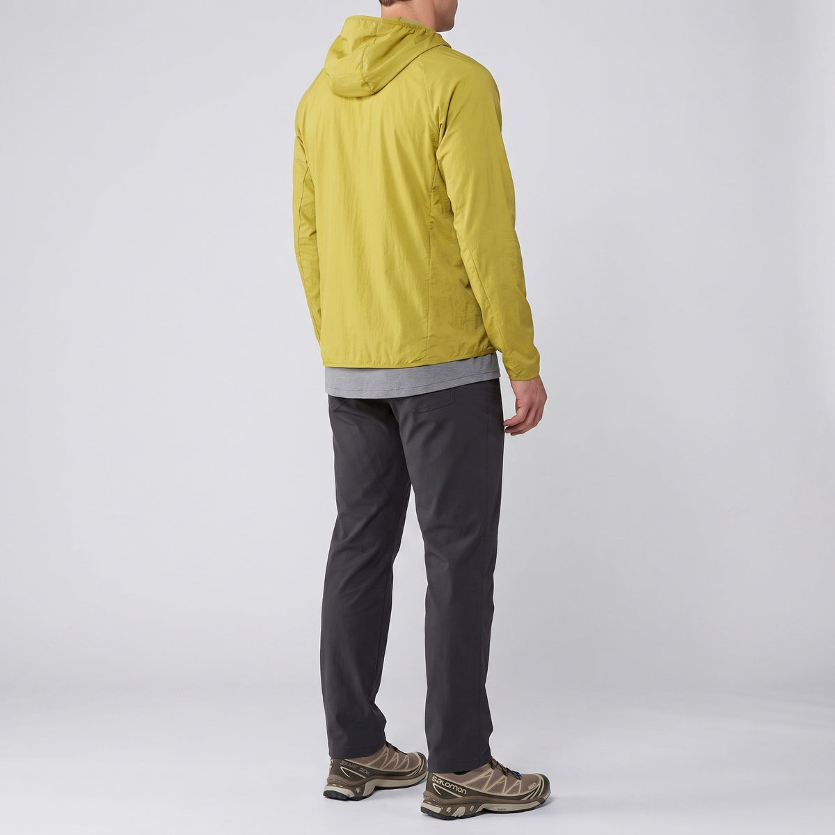 Men's Windbreaker - Lightweight Packable Hooded Jacket, UPF 50+