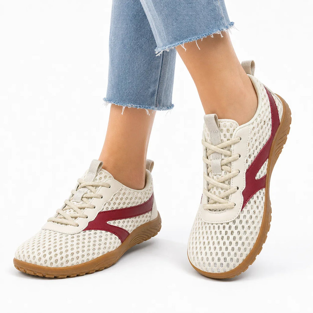 Wide Toe Box Barefoot Walking Trainers – Unisex Non-Slip Comfort Shoes
