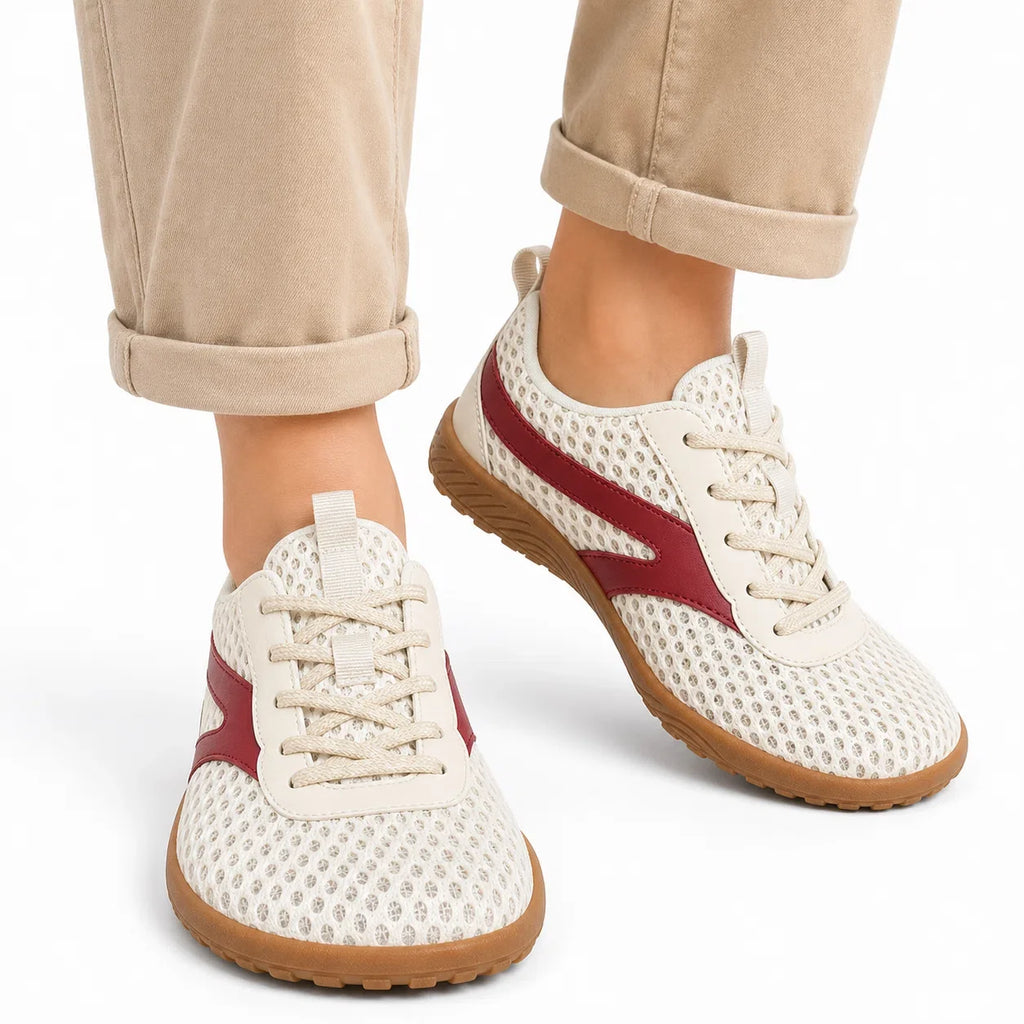 Wide Toe Box Barefoot Walking Trainers – Unisex Non-Slip Comfort Shoes