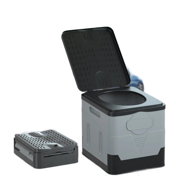 Portable Camping Toilet – Foldable Outdoor Travel Toilet with 600lb Capacity