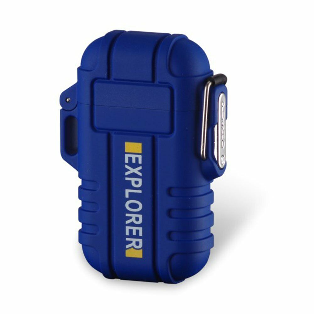 Rechargeable Electric Plasma Lighter - Waterproof Windproof Flameless Fire Starter