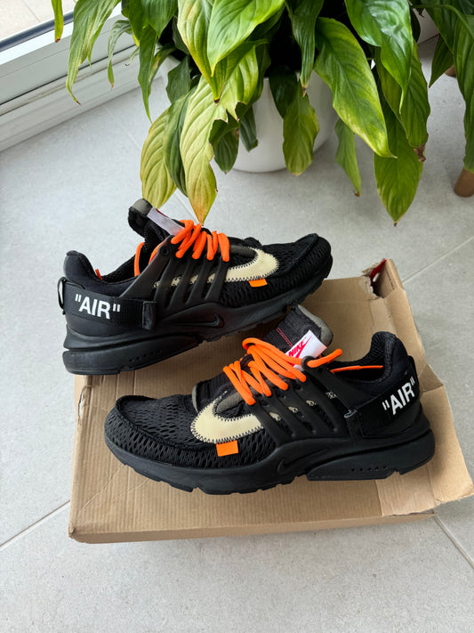 Nike Air Presto Off White Black Used