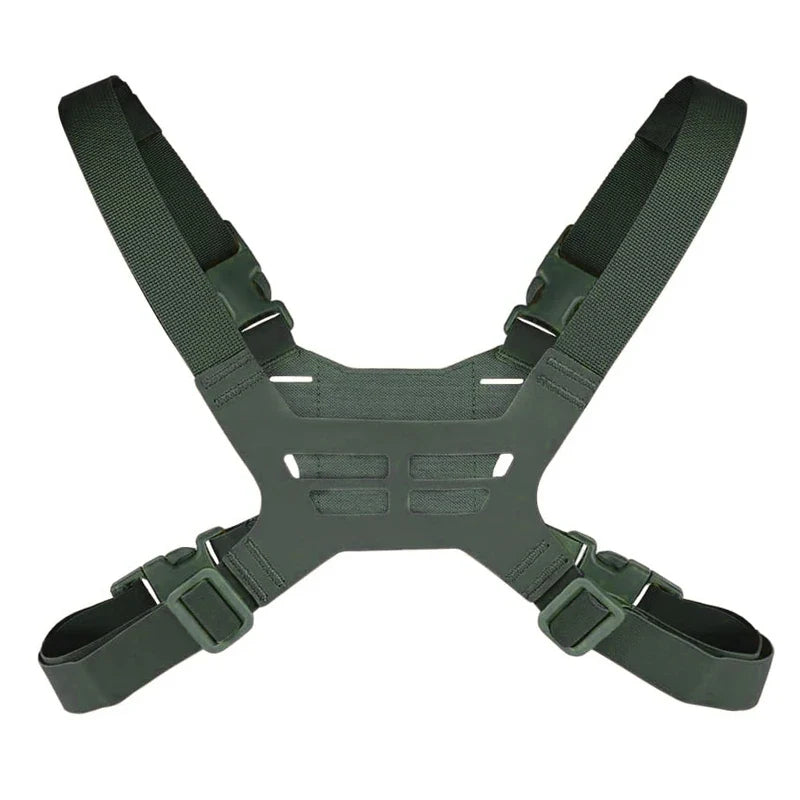 Chest Phone Mount for Tactical Vest - MOLLE Navigation Board Phone Holder