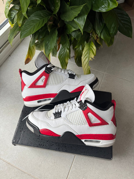 Jordan 4 Retro Red Cement Used