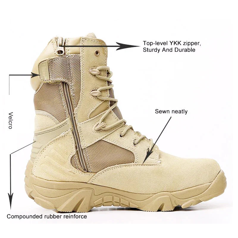 Mens Tactical Boots Light Duty Military Boots