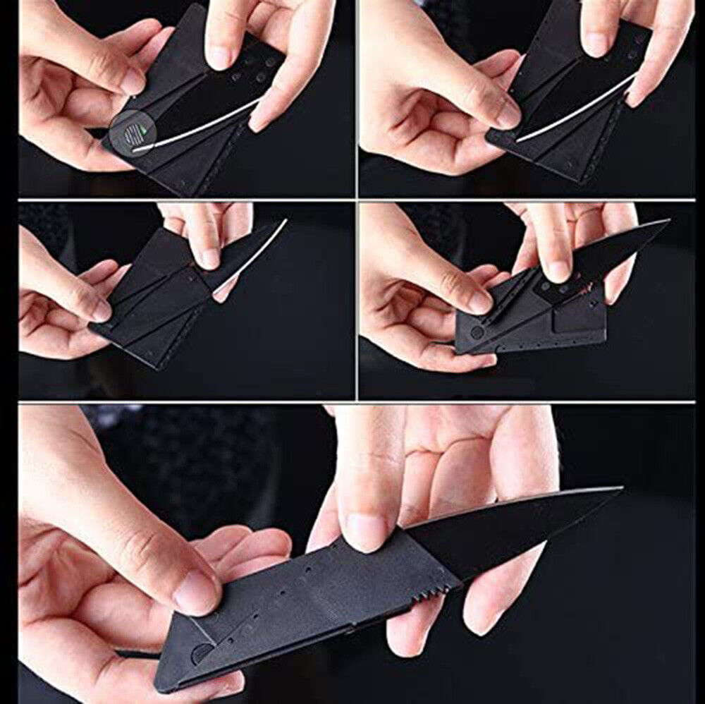 Multipurpose Folding Card - Credit Card Size Pocket Knife