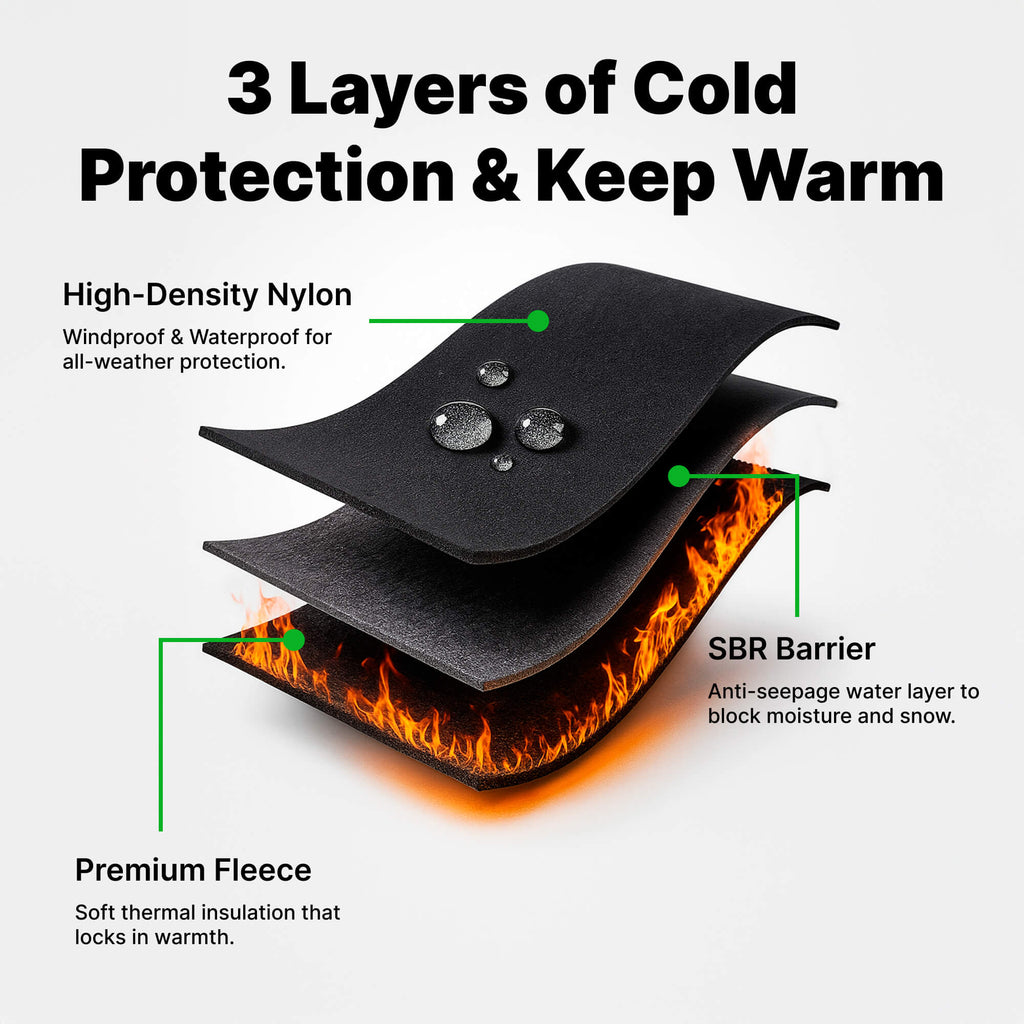Heated Feeling Gloves Windproof Outdoor Thermal Wear