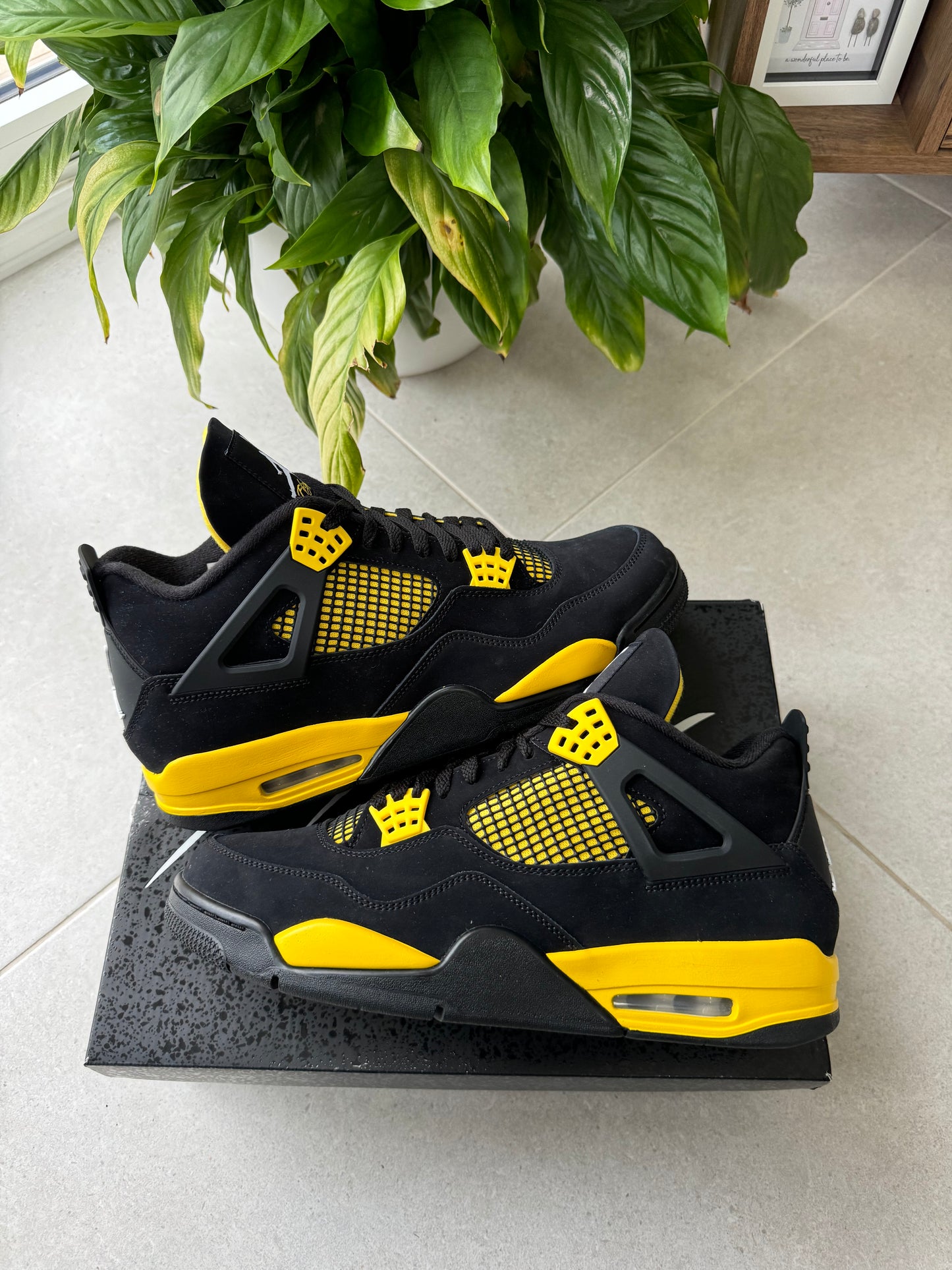 Jordan 4 Retro Yellow Thunder Used