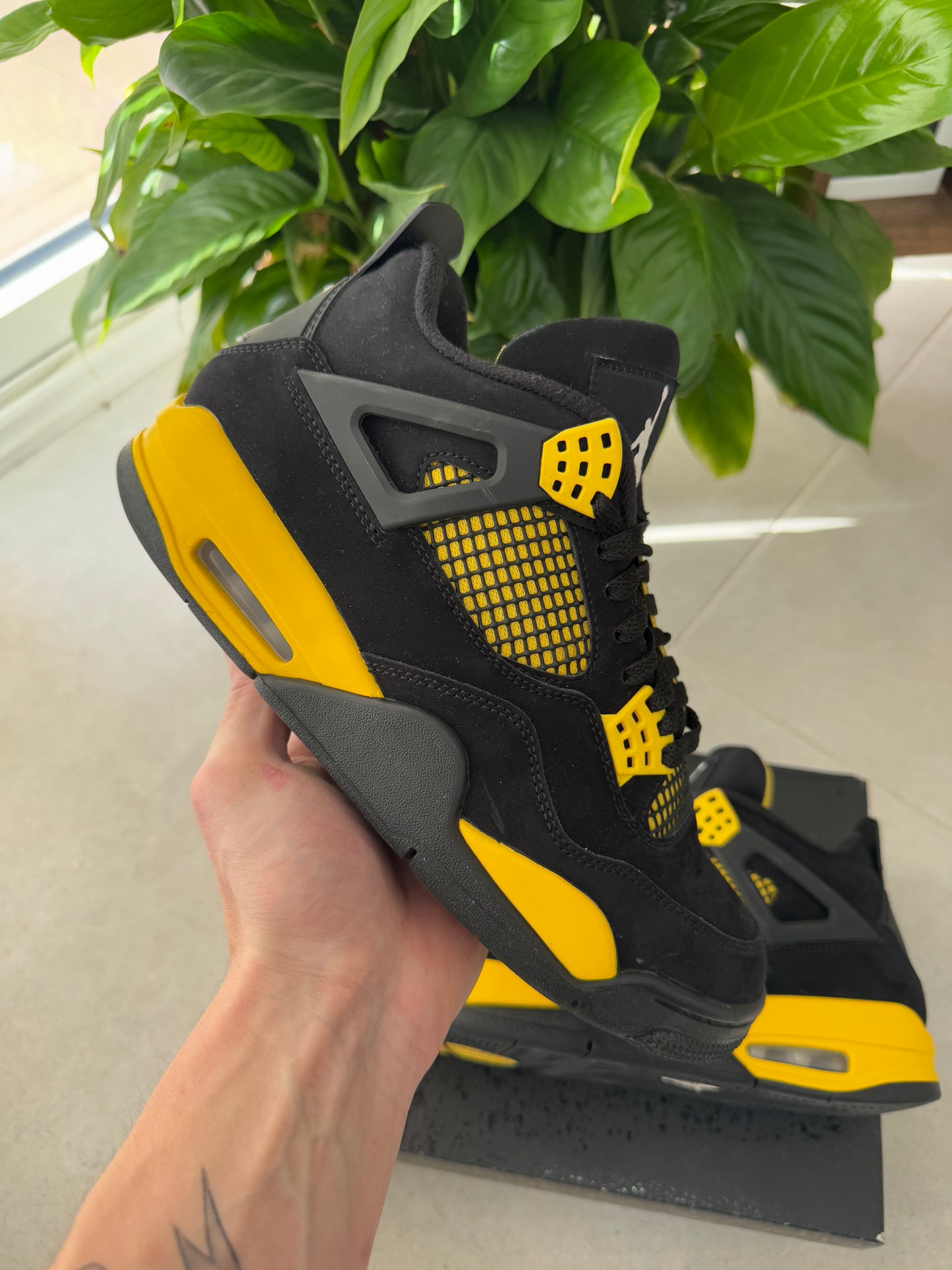 Jordan 4 Retro Yellow Thunder Used