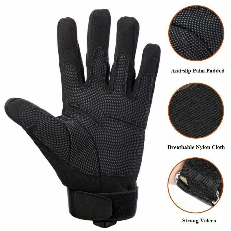 Tactical Gloves for Cycling, Motorcycle, Hiking, Camping, Military Training and Outdoor activities