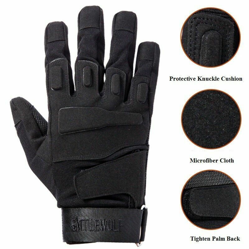Tactical Gloves for Cycling, Motorcycle, Hiking, Camping, Military Training and Outdoor activities
