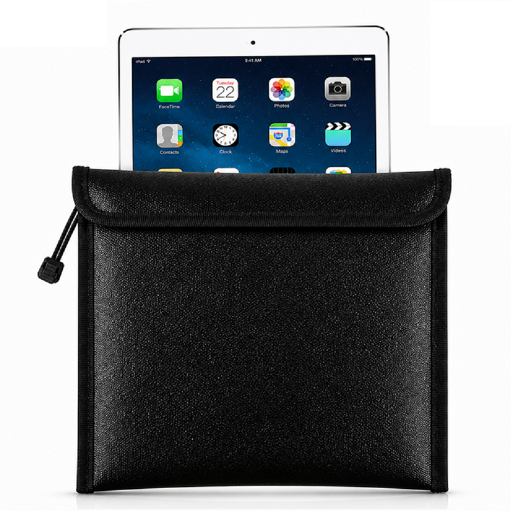 Fireproof & Water Resistant Document Bag – Money & File Safe Storage Pouch