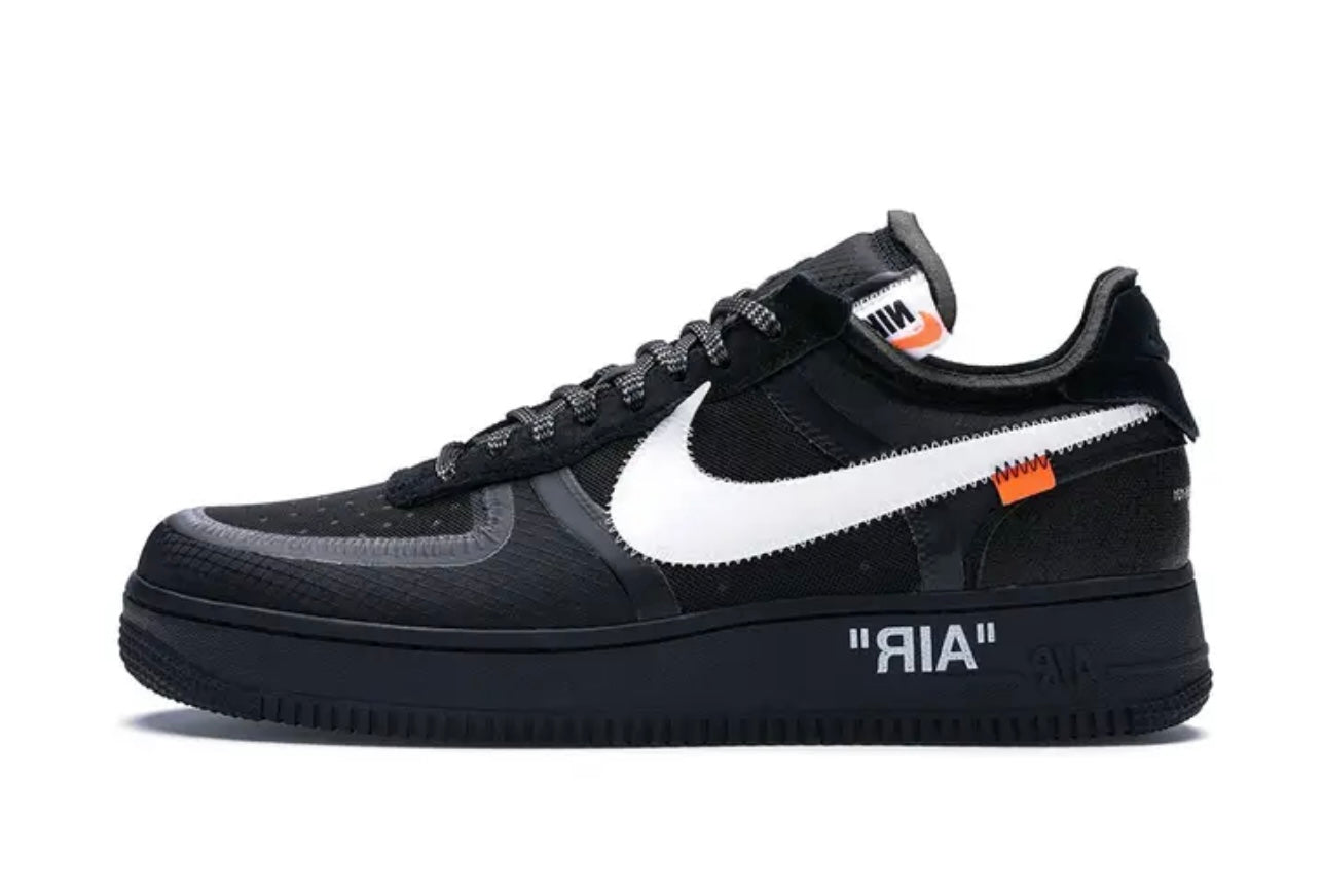 Nike Air Force 1 Off White Black