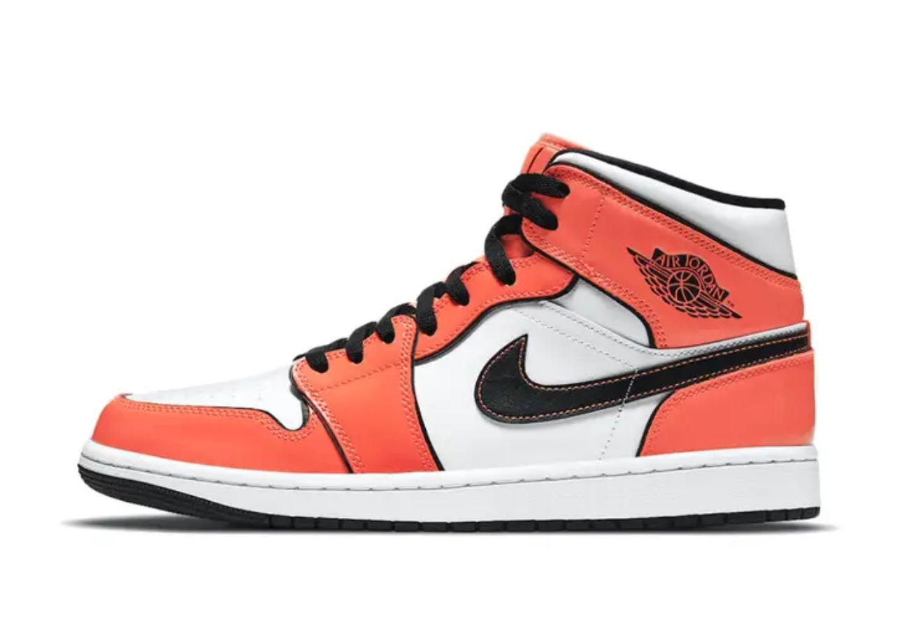 Jordan 1 Mid Turf Orange