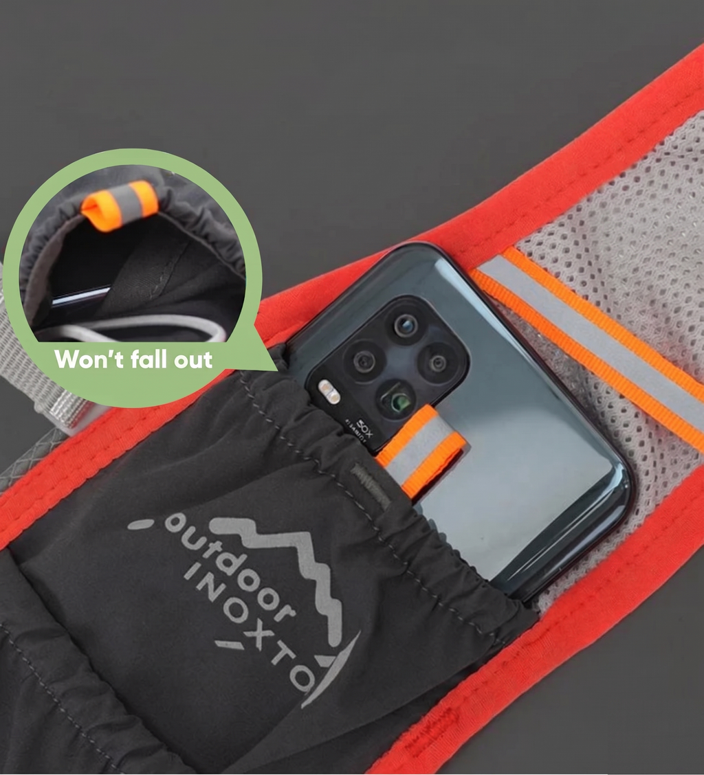 Trail Running Vest | Lightweight Hydration Pack with Soft Flasks