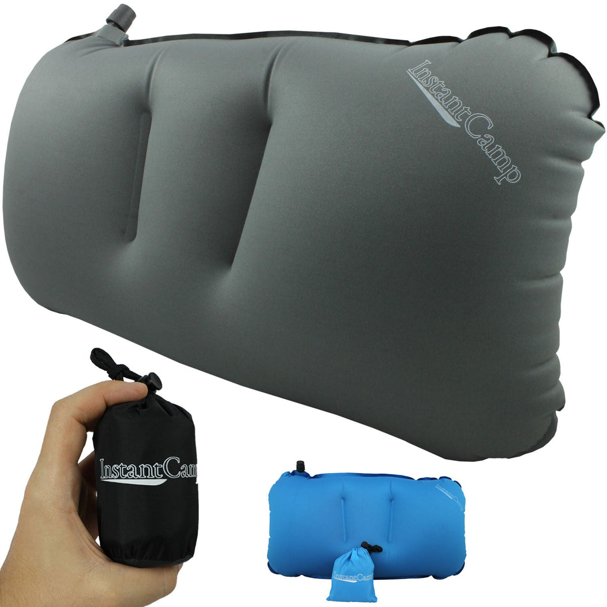 Inflatable Camping Pillow – Ultralight, Compact & Ergonomic Travel Pillow for Hiking, Backpacking & Outdoor Adventures