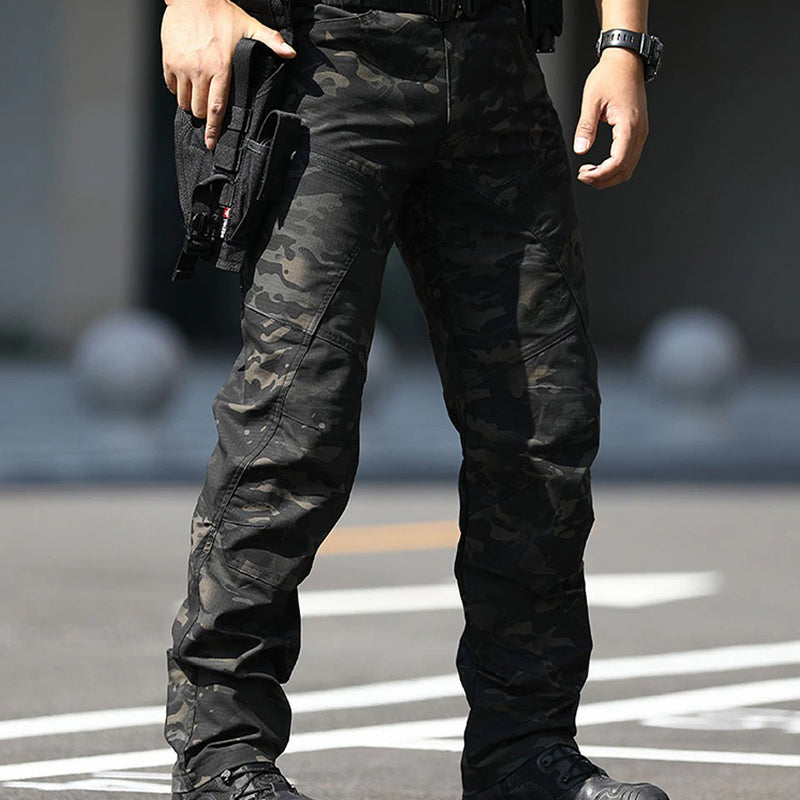 Men’s Urban Waterproof Stretch Cargo Tactical Trousers