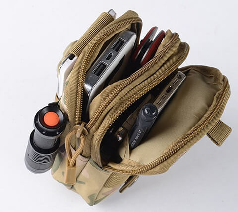 Tactical MOLLE EDC Belt Pouch – Military-Grade Compact Utility Bag
