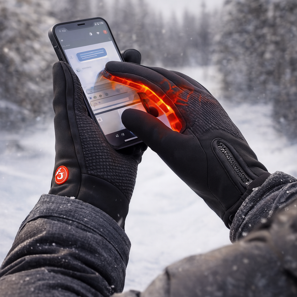 Thermal Heated Gloves Touchscreen Winter Gloves Cold Weather