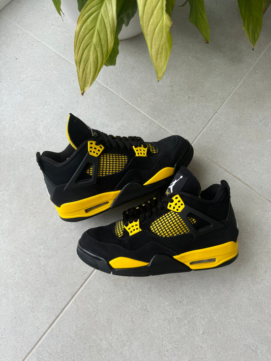 Jordan 4 Retro Yellow Thunder Used