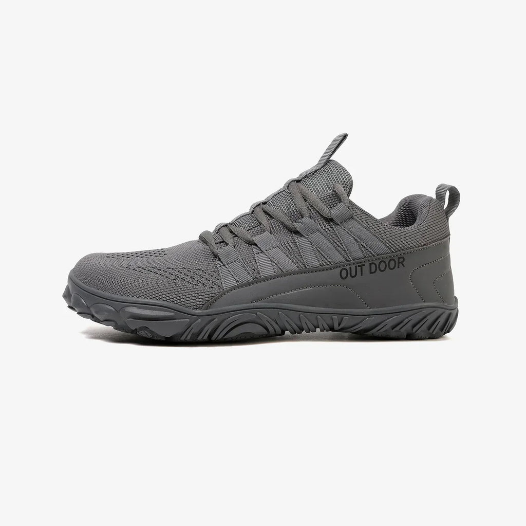 Wide-Fit Barefoot Walking Shoes – Breathable Design with Grip Outsole