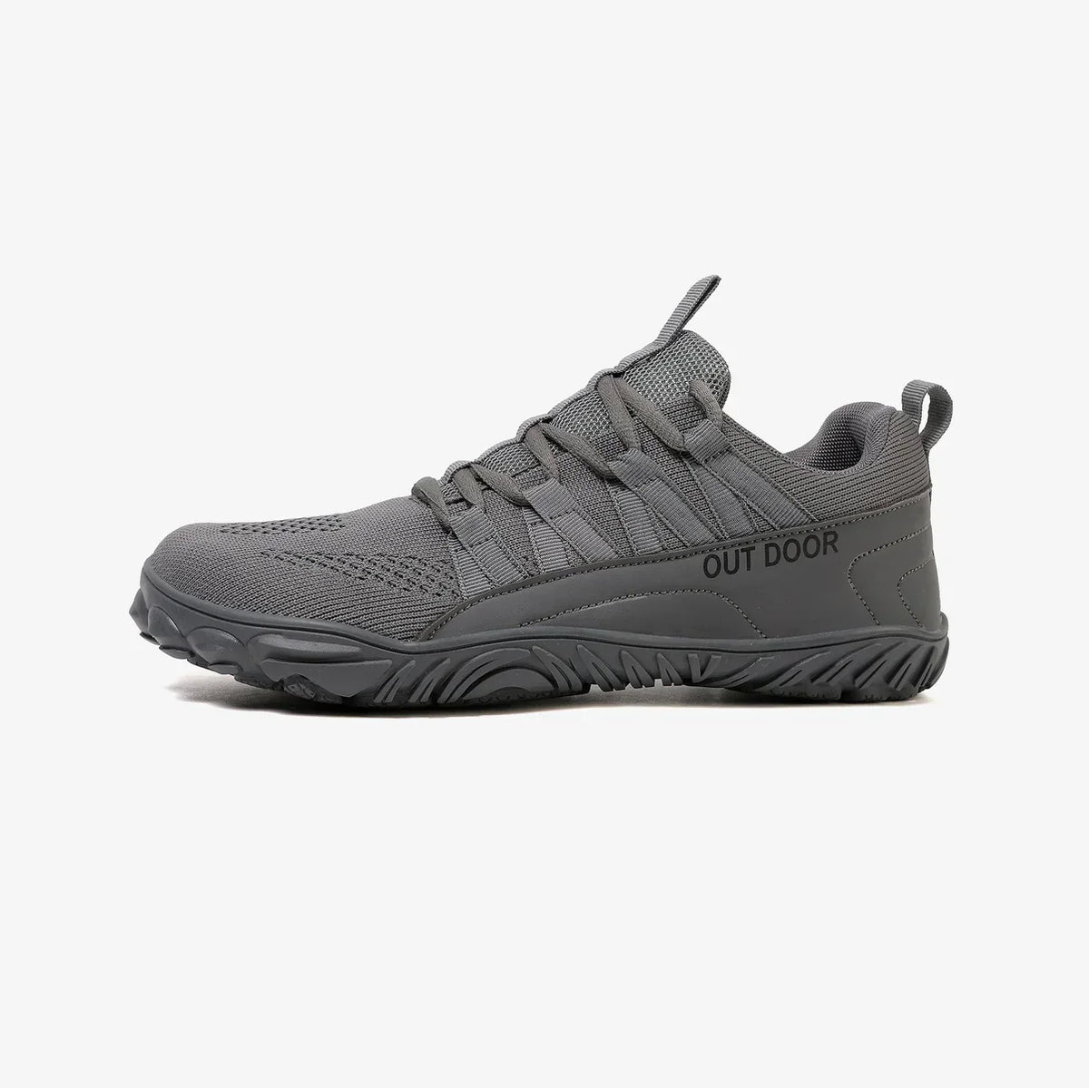 Wide-Fit Barefoot Walking Shoes – Breathable Design with Grip Outsole