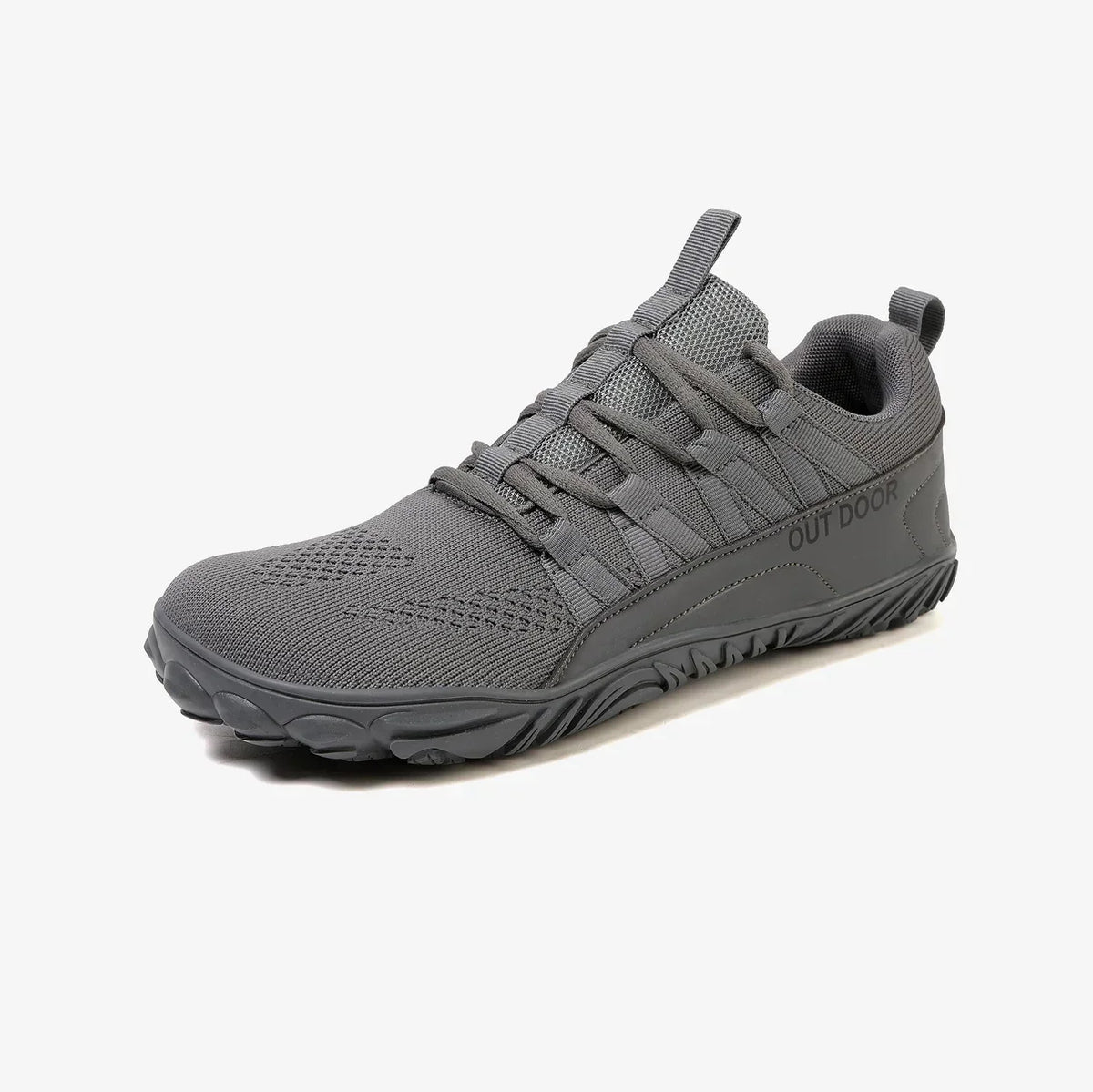 Wide-Fit Barefoot Walking Shoes – Breathable Design with Grip Outsole