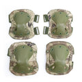 Tactical Knee & Elbow Pads Set – Camo Protective Gear for Hunting, Skating & Outdoor Sports