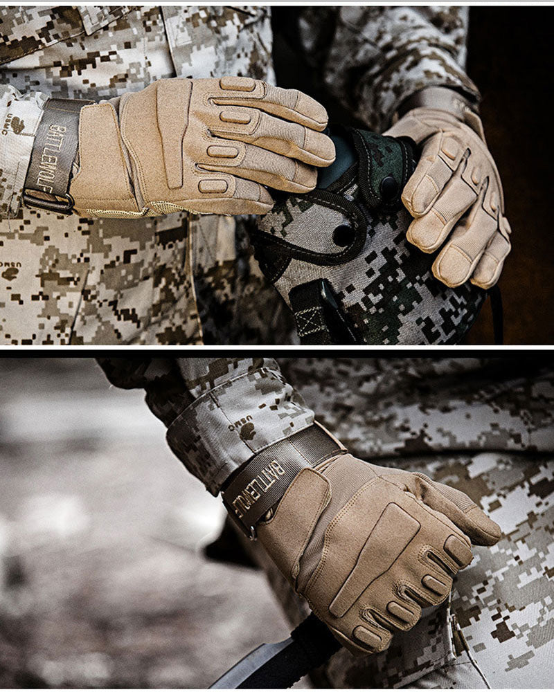 Tactical Gloves for Cycling, Motorcycle, Hiking, Camping, Military Training and Outdoor activities