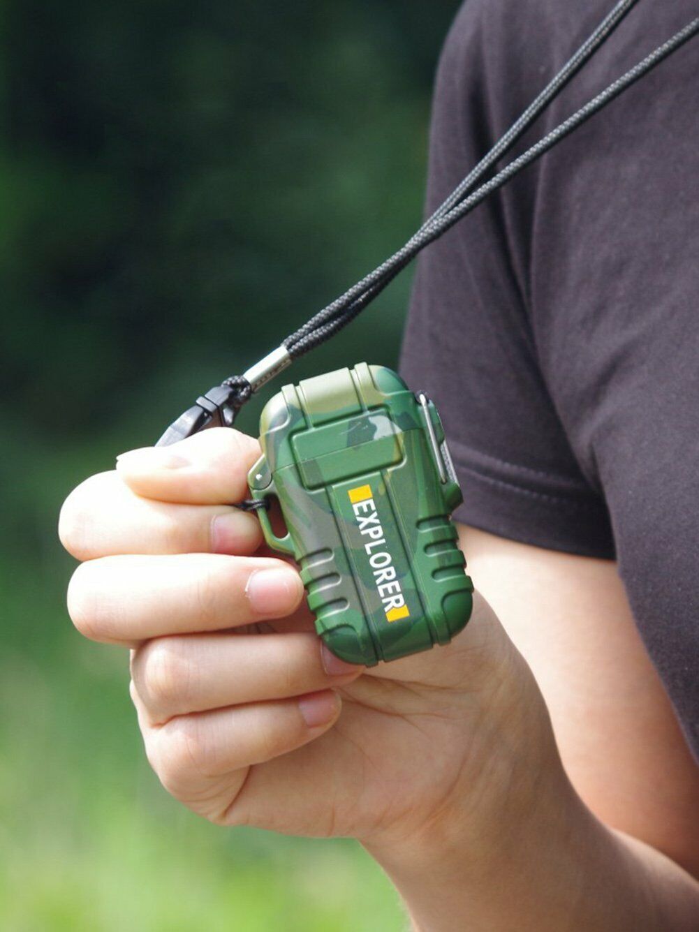 Rechargeable Electric Plasma Lighter - Waterproof Windproof Flameless Fire Starter