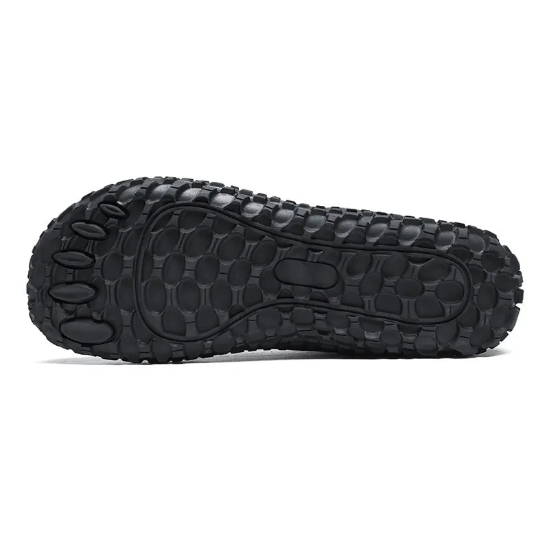 Comfort Suede Barefoot Hiking Trainers | Wide Toe Box Walking Shoes - Unisex