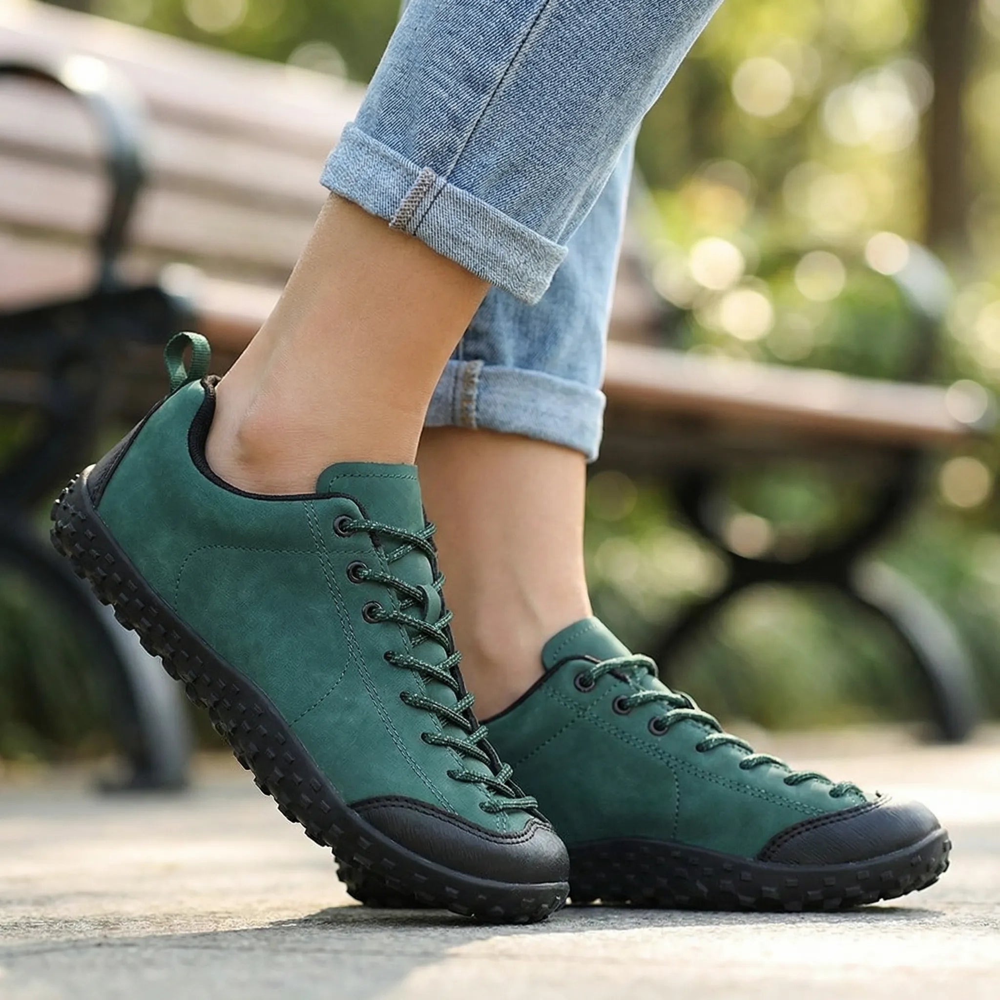 Barefoot Hiking Trainers Wide Toe Box Comfort Walking Shoes - Unisex