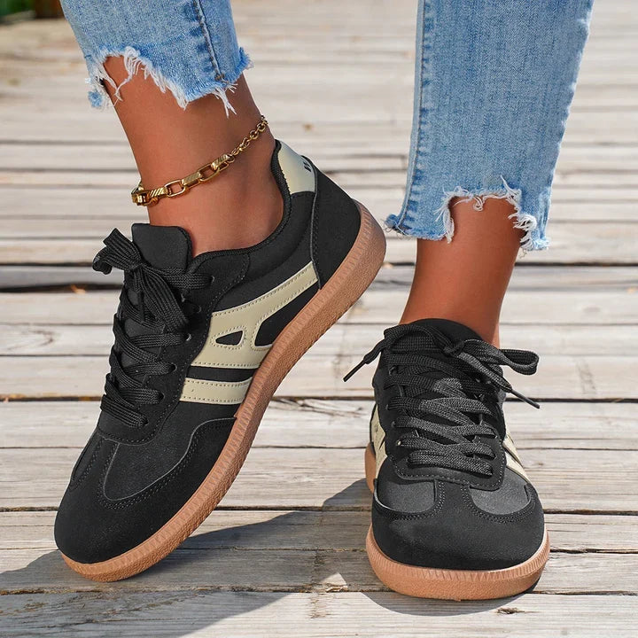 Women’s Comfort Suede Trainers | Non-Slip Comfort Walking Shoes