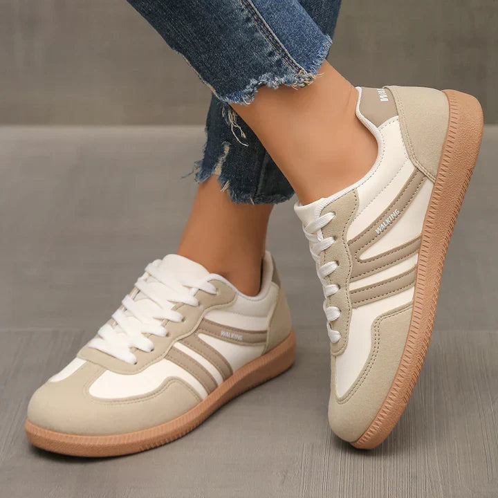 Women’s Comfort Suede Trainers | Wide Fit Comfort Shoes